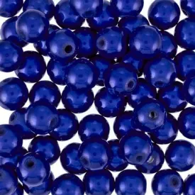 10mm Royal Blue Miracle Bead (10 Pieces)