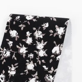 10oz White Rose Denim - Black