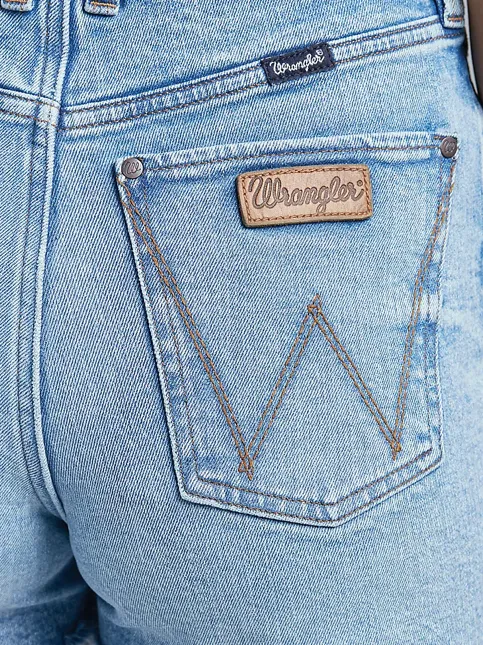 112344602 - WOMEN'S WRANGLER RETRO BAILEY HIGH RISE CUT-OFF SHORTS