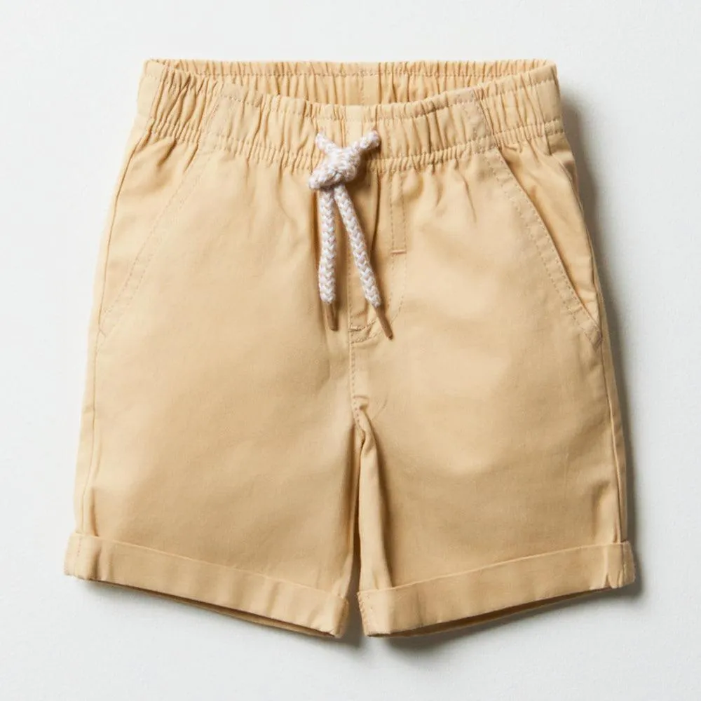 2 Pack Cars Shorts Green & Natural