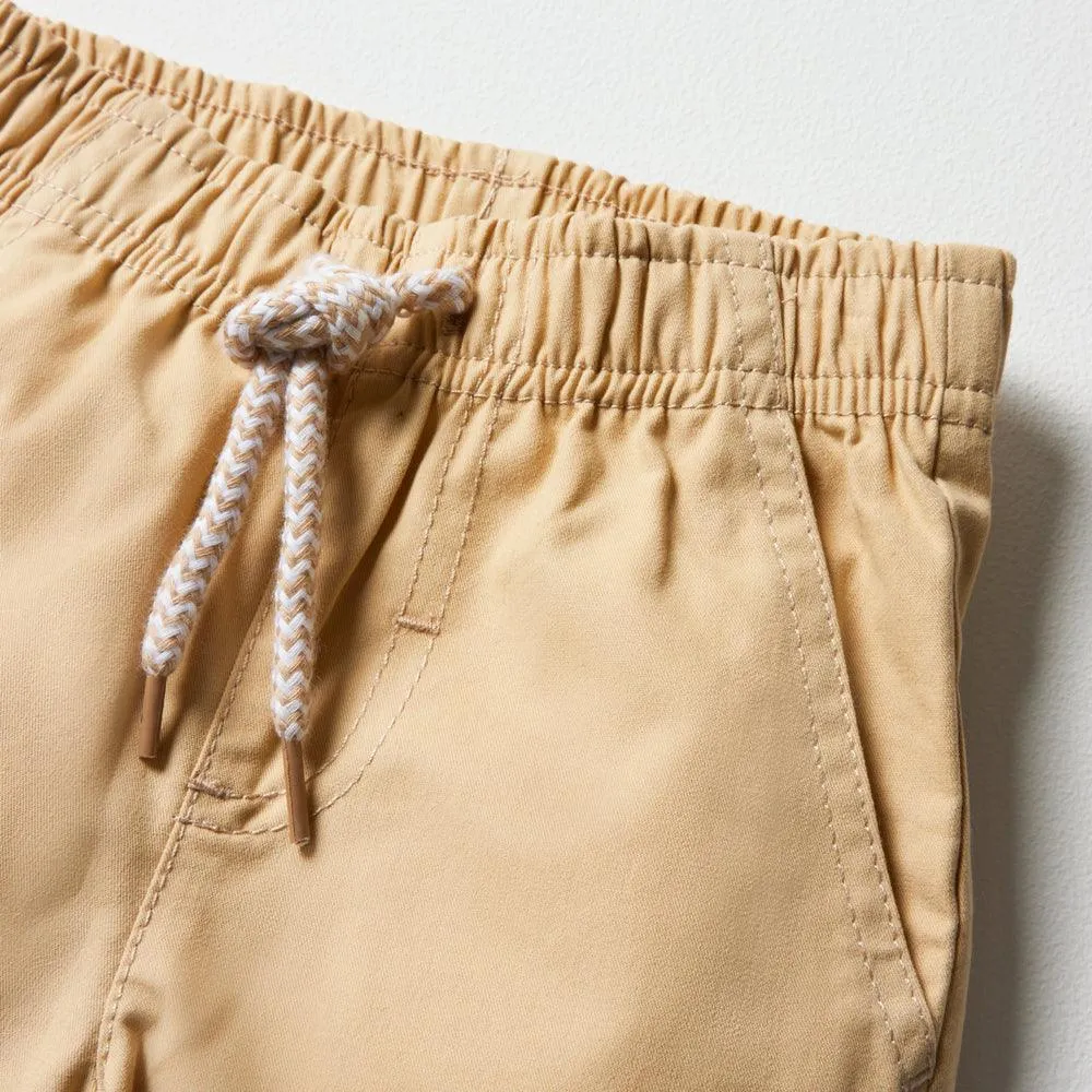 2 Pack Cars Shorts Green & Natural