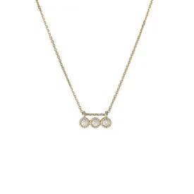 3 Diamond Necklace