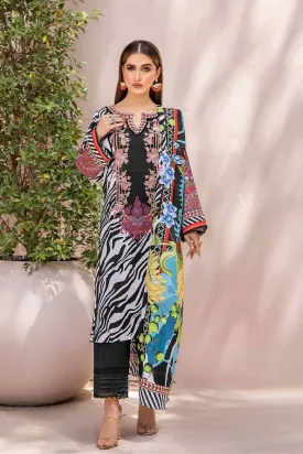 3 Pcs Unstitched Khaddar Suit KKH-2219