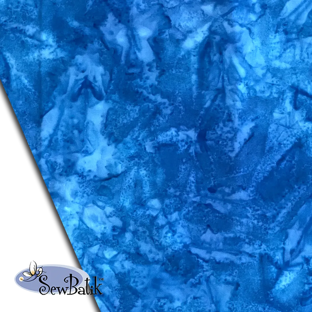 57" Batik Canvas (5oz) - Hand Dyed - Delft