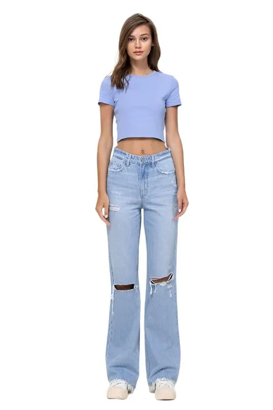 90's Vintage Flare Jeans by Flying Monkey