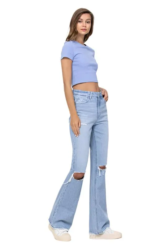 90's Vintage Flare Jeans by Flying Monkey