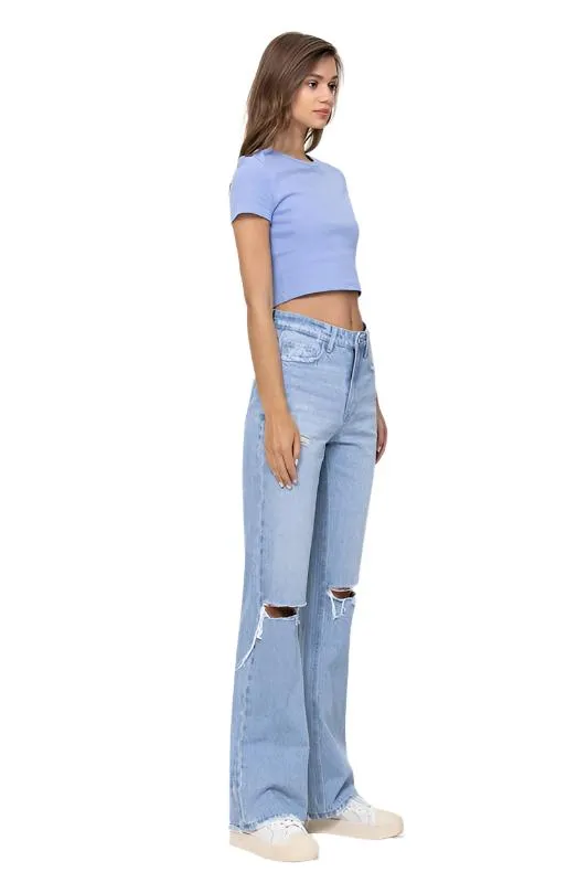 90's Vintage Flare Jeans by Flying Monkey