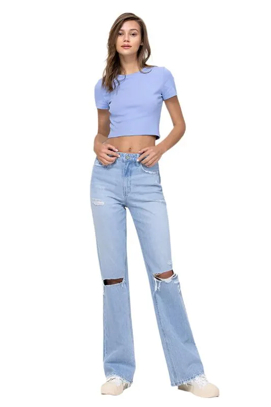 90's Vintage Flare Jeans by Flying Monkey