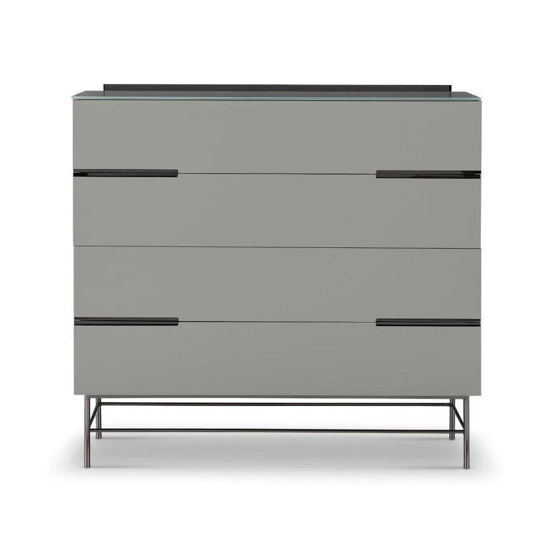 Alberto 4 Drawer Wide Chest - Gillmore Space