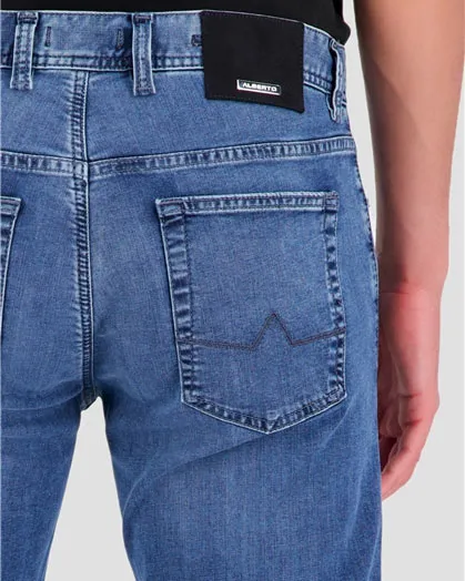 Alberto Regular Fit Premium Business Pipe Jeans