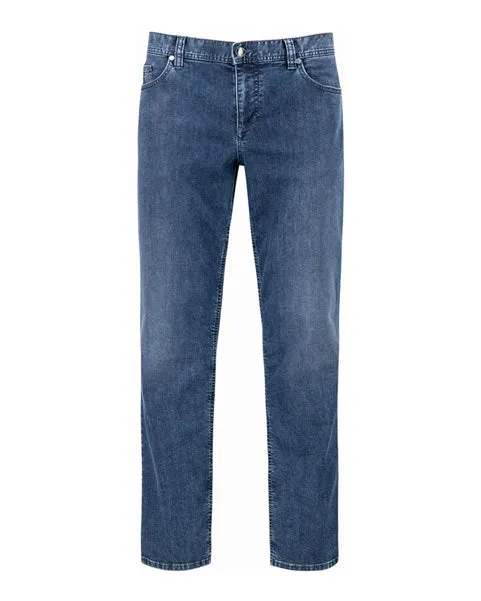 Alberto Regular Fit Premium Business Pipe Jeans