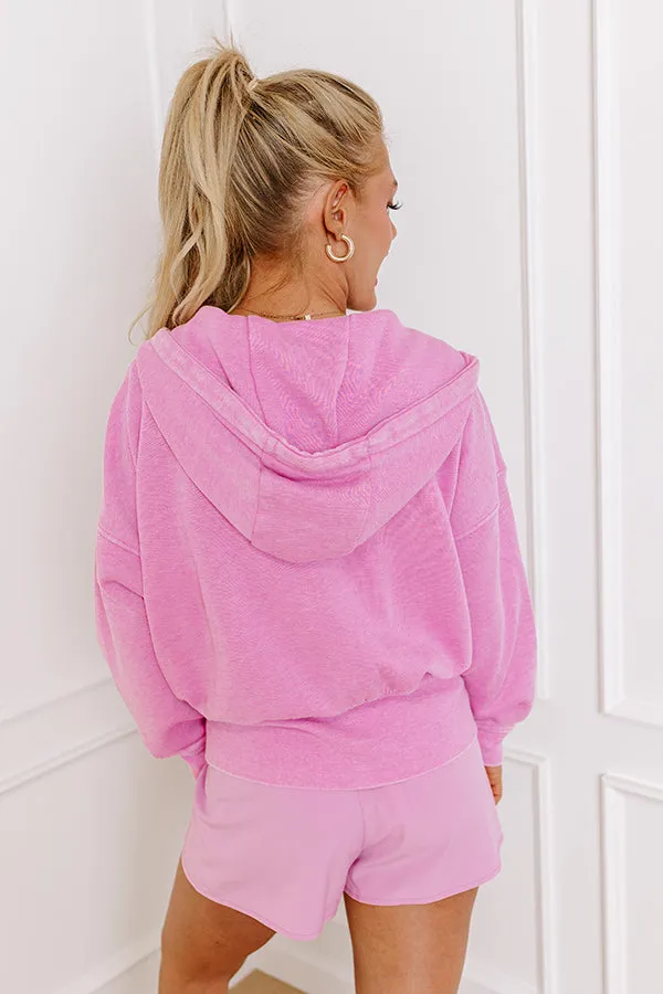Along The Path Sweater In Pink
