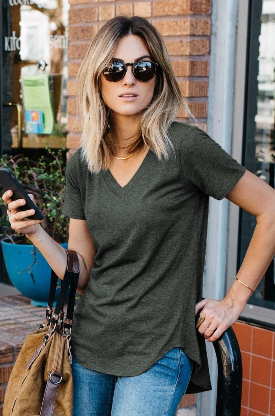 Amaryllis Tee (Heathered)