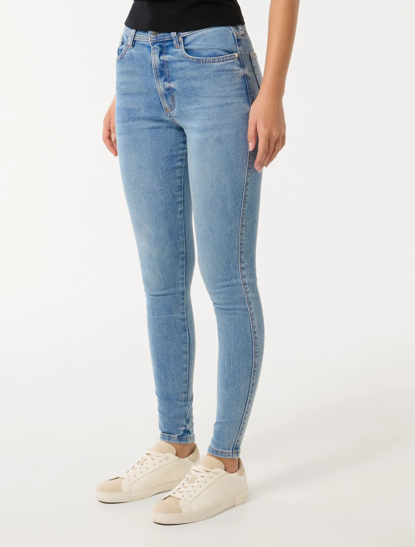 Ashley Mid-Rise Skinny Jeans