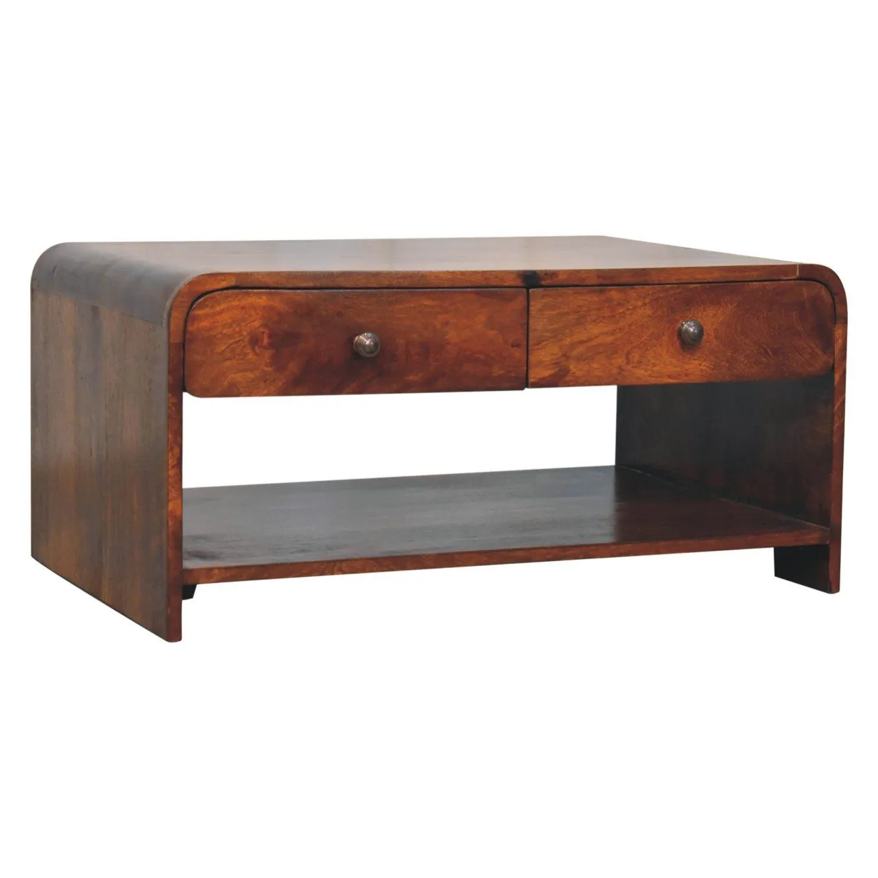 Aspen - Slim Coffee Table - Dark Brown by Couch.com