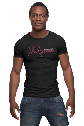 Aza Comics The Keepers Superhero Cyberpunk Graphic Tee