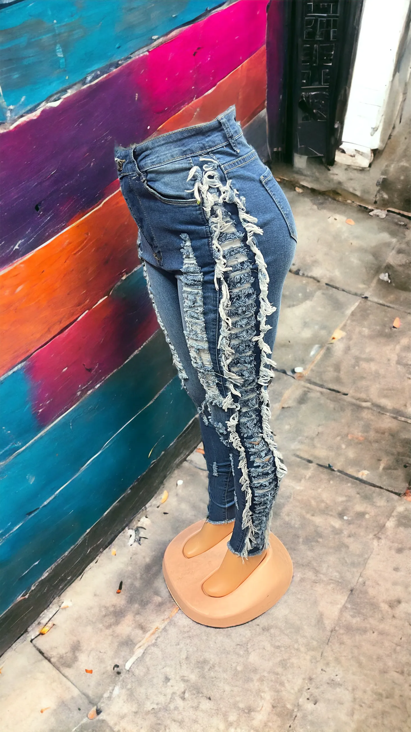 bad and boujee jeans