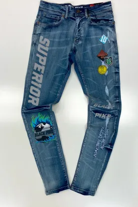 Black pike- superior (indigo)