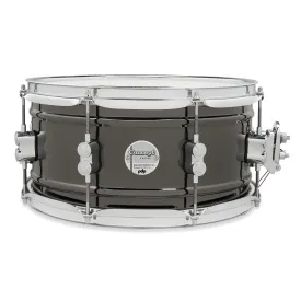 Blk Nickel Over Steel Snare, 6.5x13"