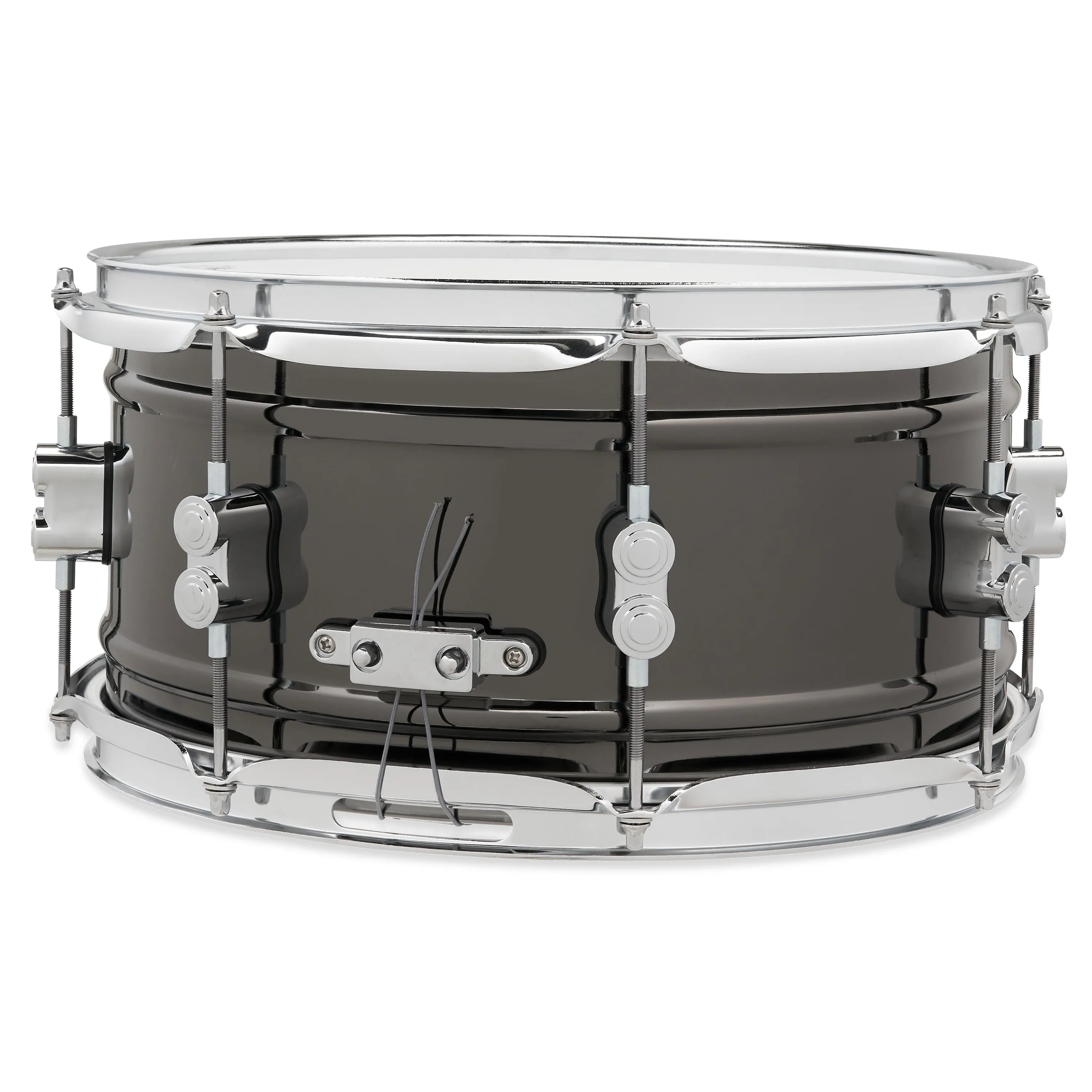 Blk Nickel Over Steel Snare, 6.5x13"