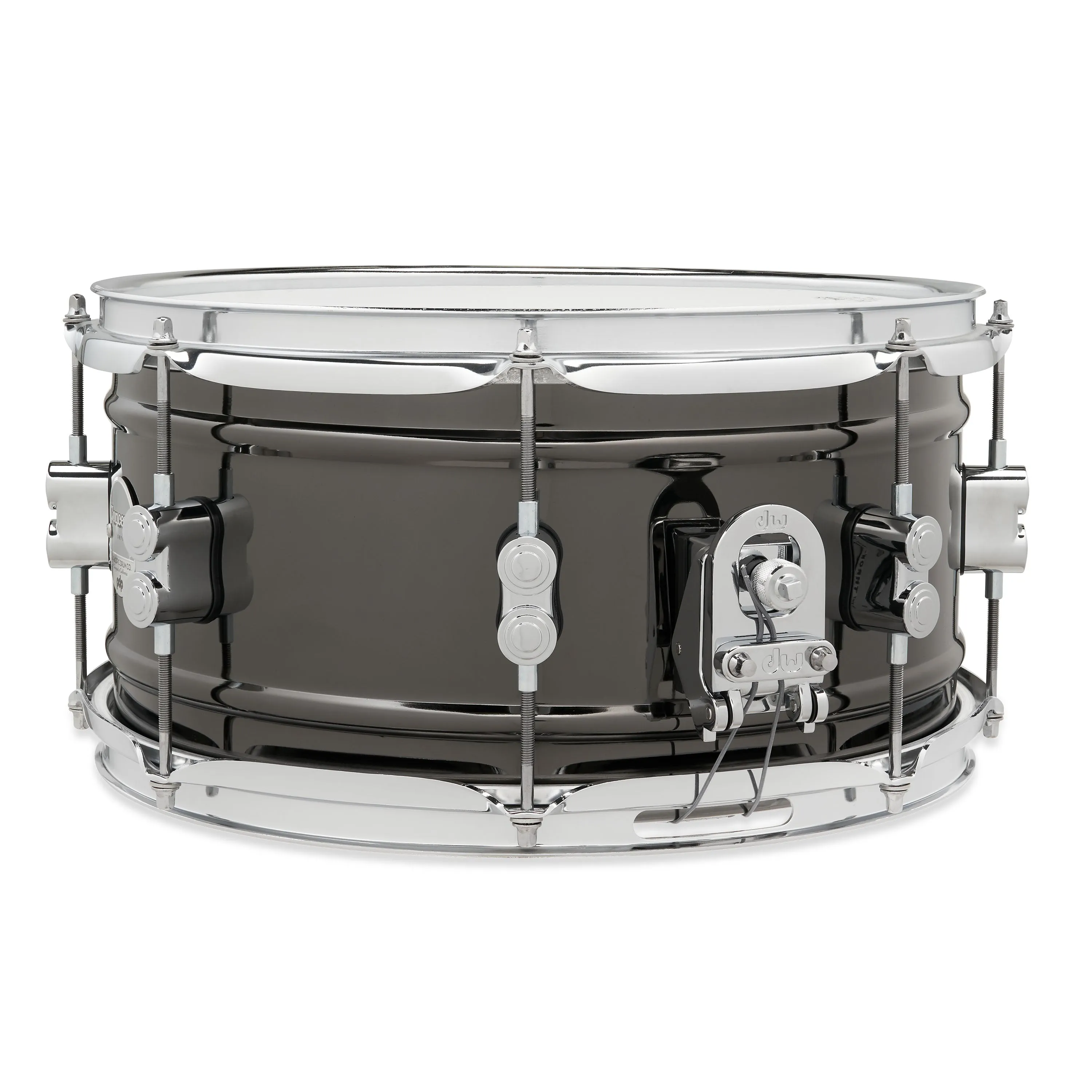 Blk Nickel Over Steel Snare, 6.5x13"