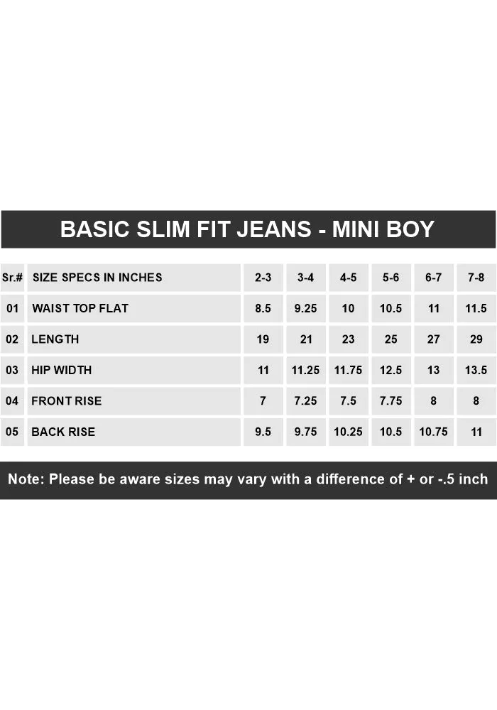 Blue Mid Wash Denim