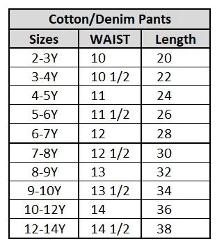 Boys Denim Stretch Basic Pant-LT.Blue