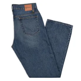 BRIXTON RESERVE 5-PKT DENIM PANT - WORN INDIGO