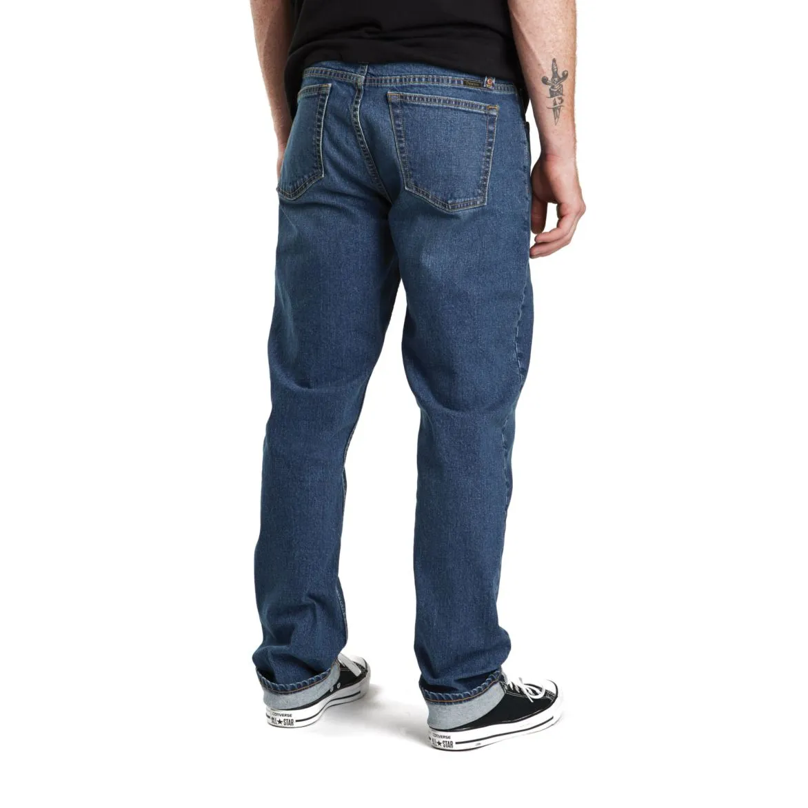 BRIXTON RESERVE 5-PKT DENIM PANT - WORN INDIGO