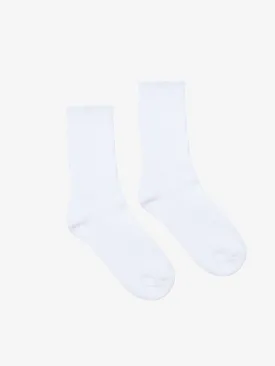 Classic Cotton Socks in White