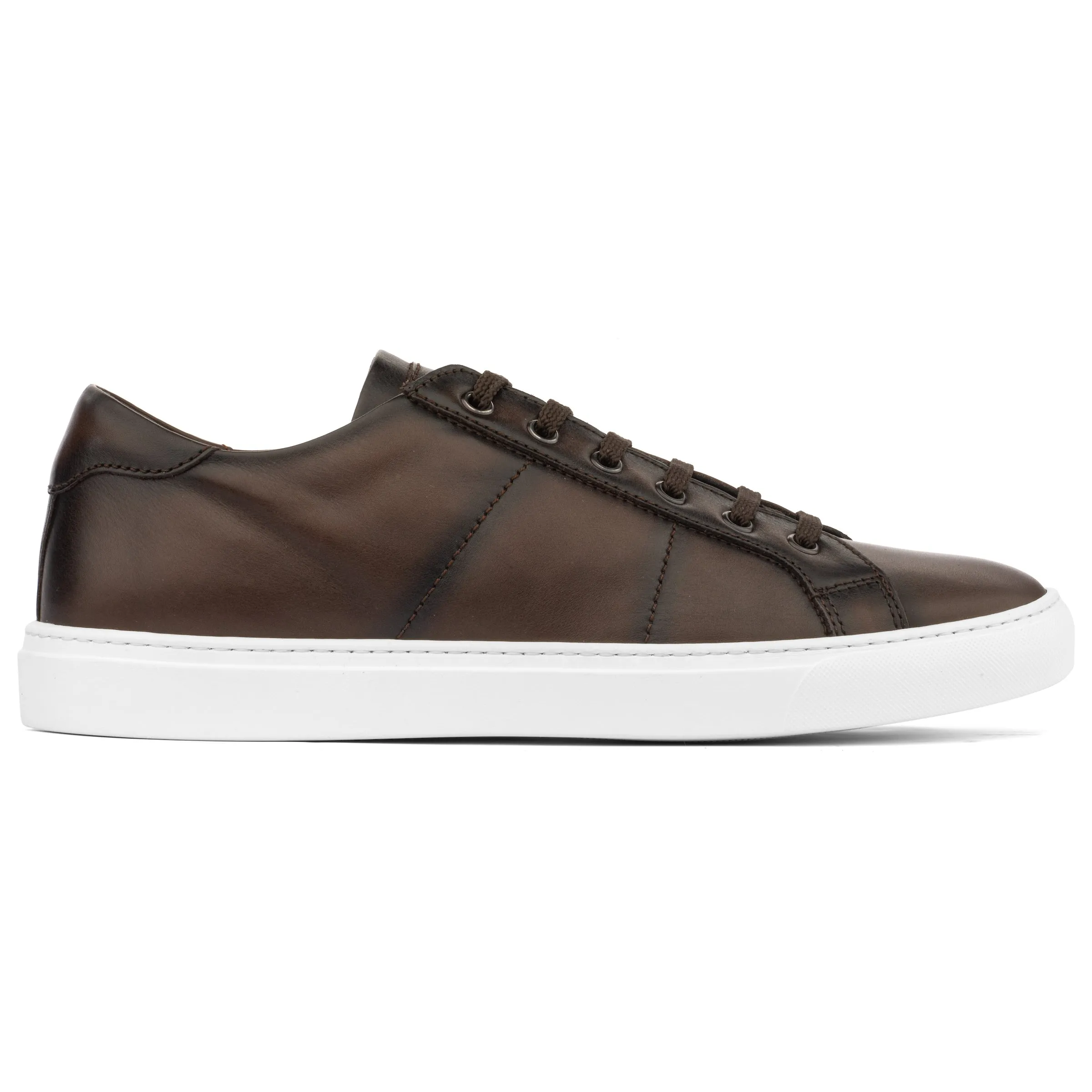 Colton Dark Brown Nappa Calf Sneaker