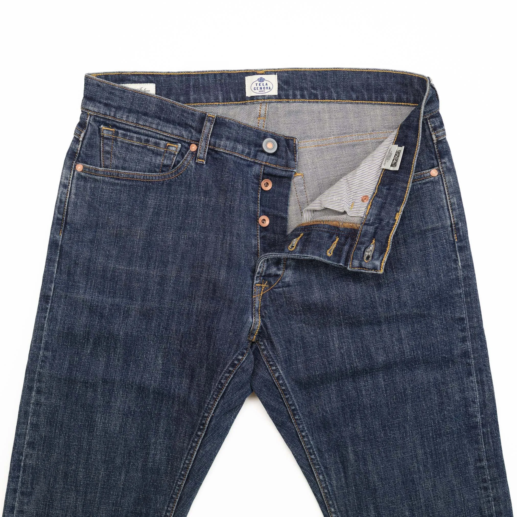 Cosmy 2849 Rinsed Slim Selvedge 14oz Jean