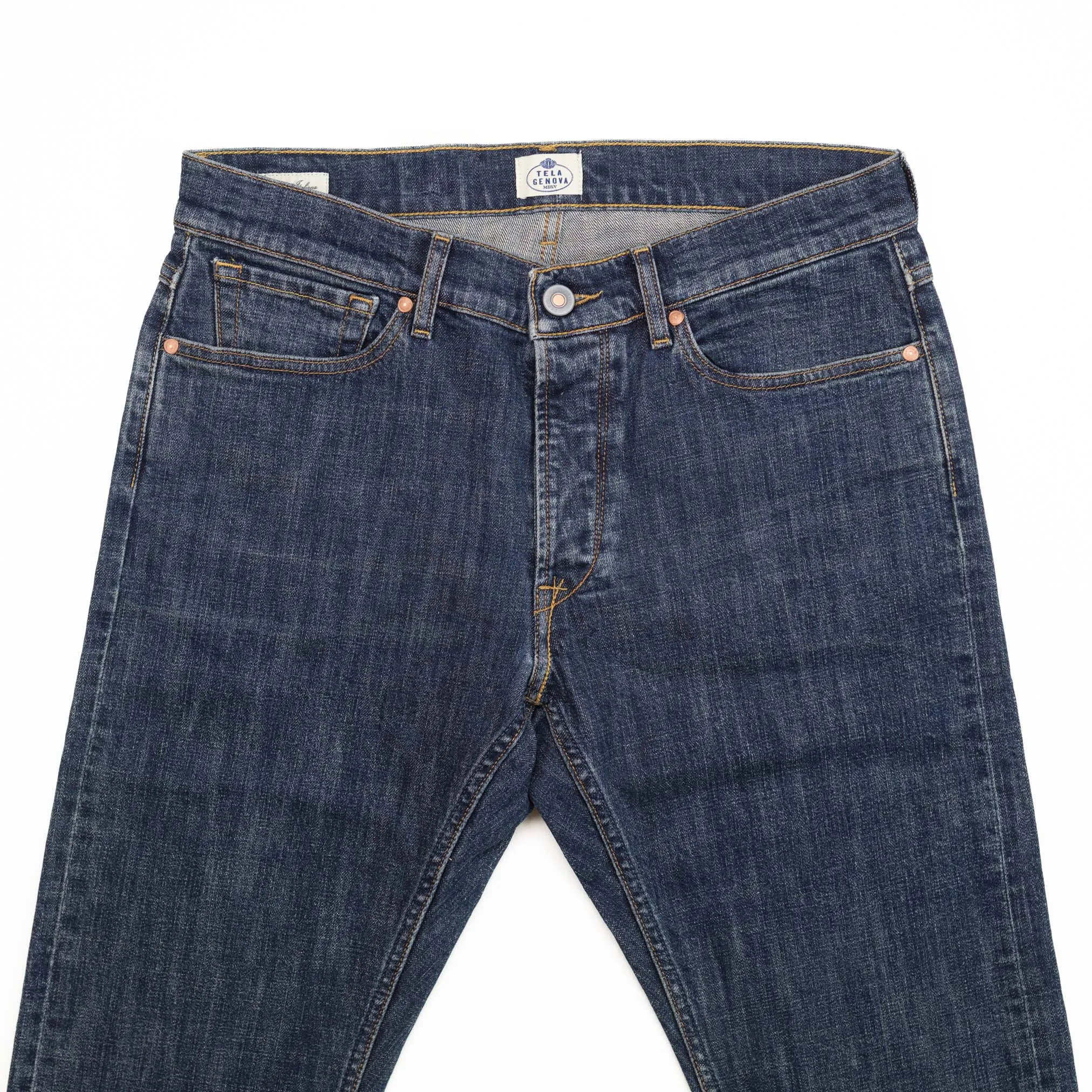 Cosmy 2849 Rinsed Slim Selvedge 14oz Jean
