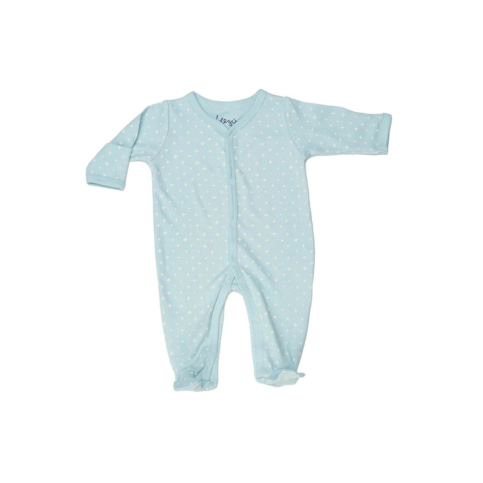 Criss-Cross Front Snap Footie