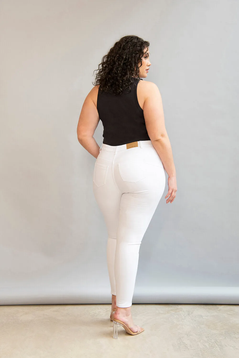 Curve Lift & Shape Jeans - White