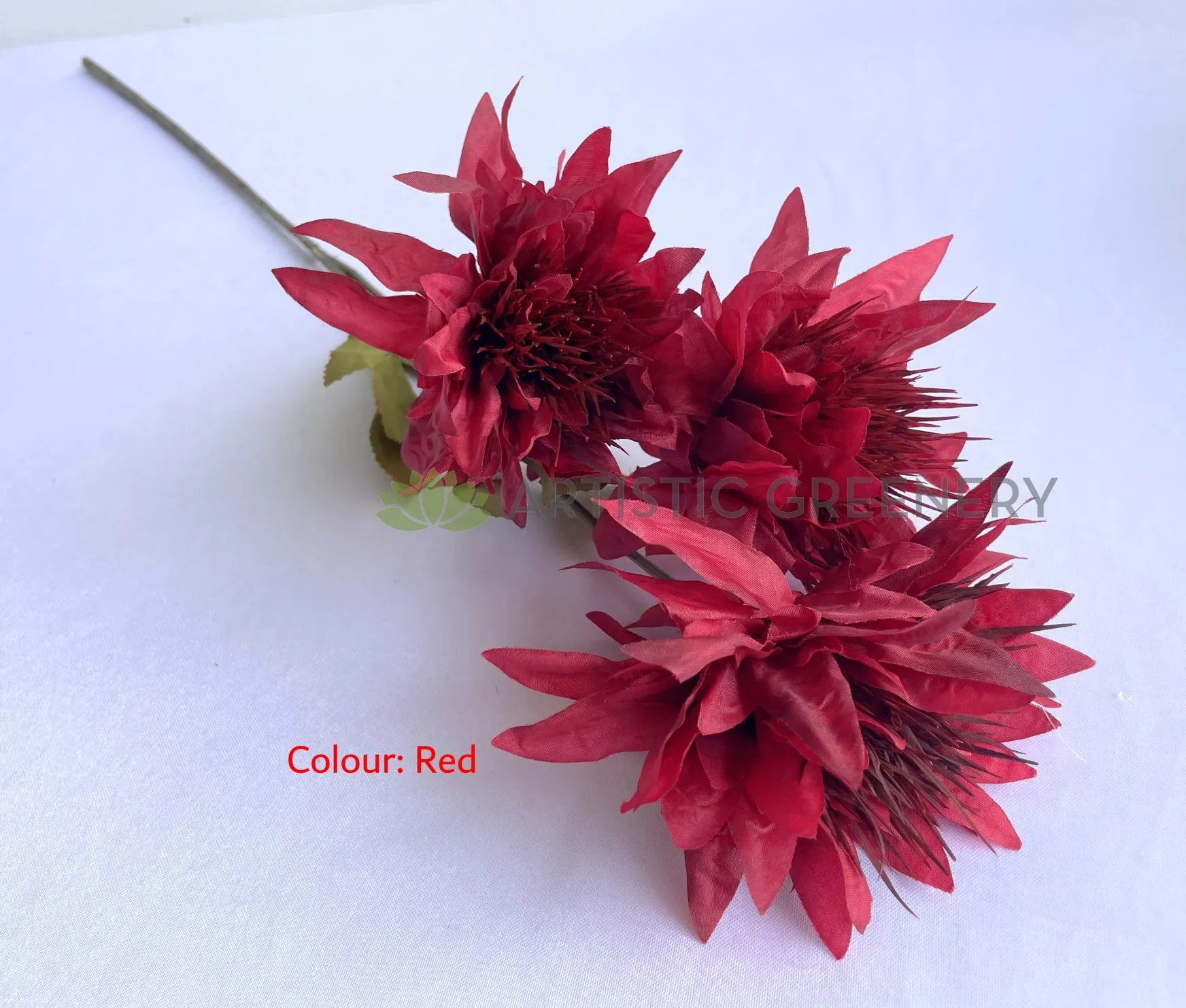 F0403 French Chrysanthemum Spray 67cm 6 Colours