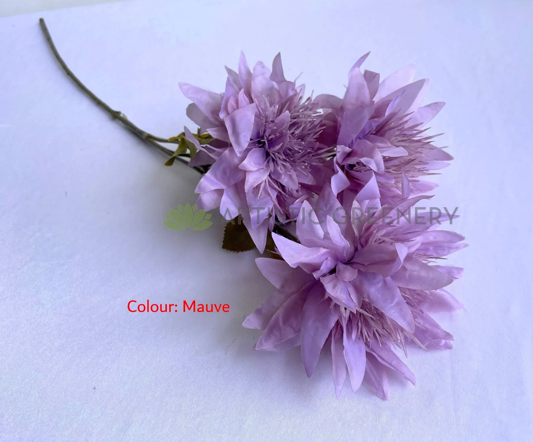 F0403 French Chrysanthemum Spray 67cm 6 Colours
