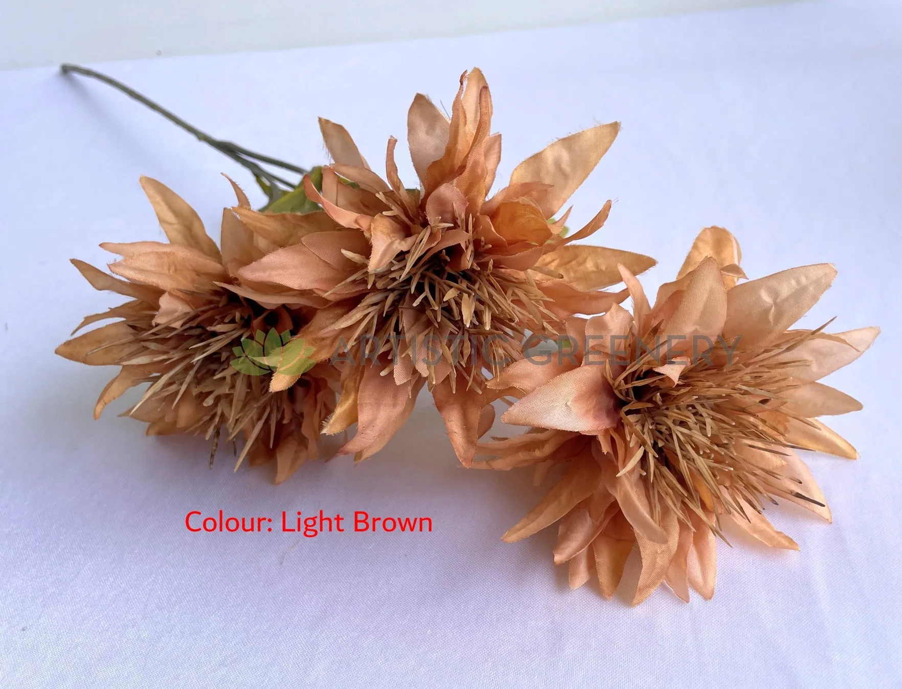 F0403 French Chrysanthemum Spray 67cm 6 Colours