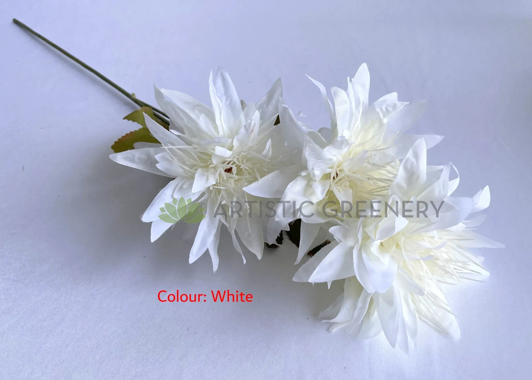 F0403 French Chrysanthemum Spray 67cm 6 Colours