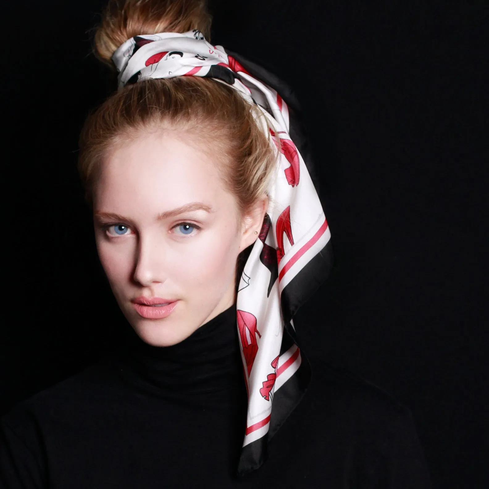 Fashionista Square Silk Scarf