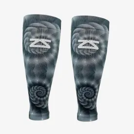 Fibonacci Spiral Compression Leg Sleeves