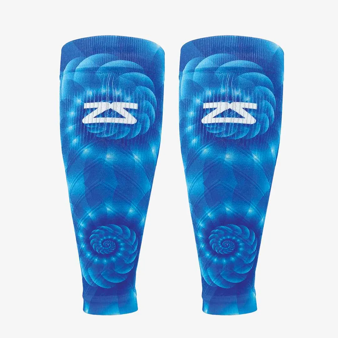 Fibonacci Spiral Compression Leg Sleeves