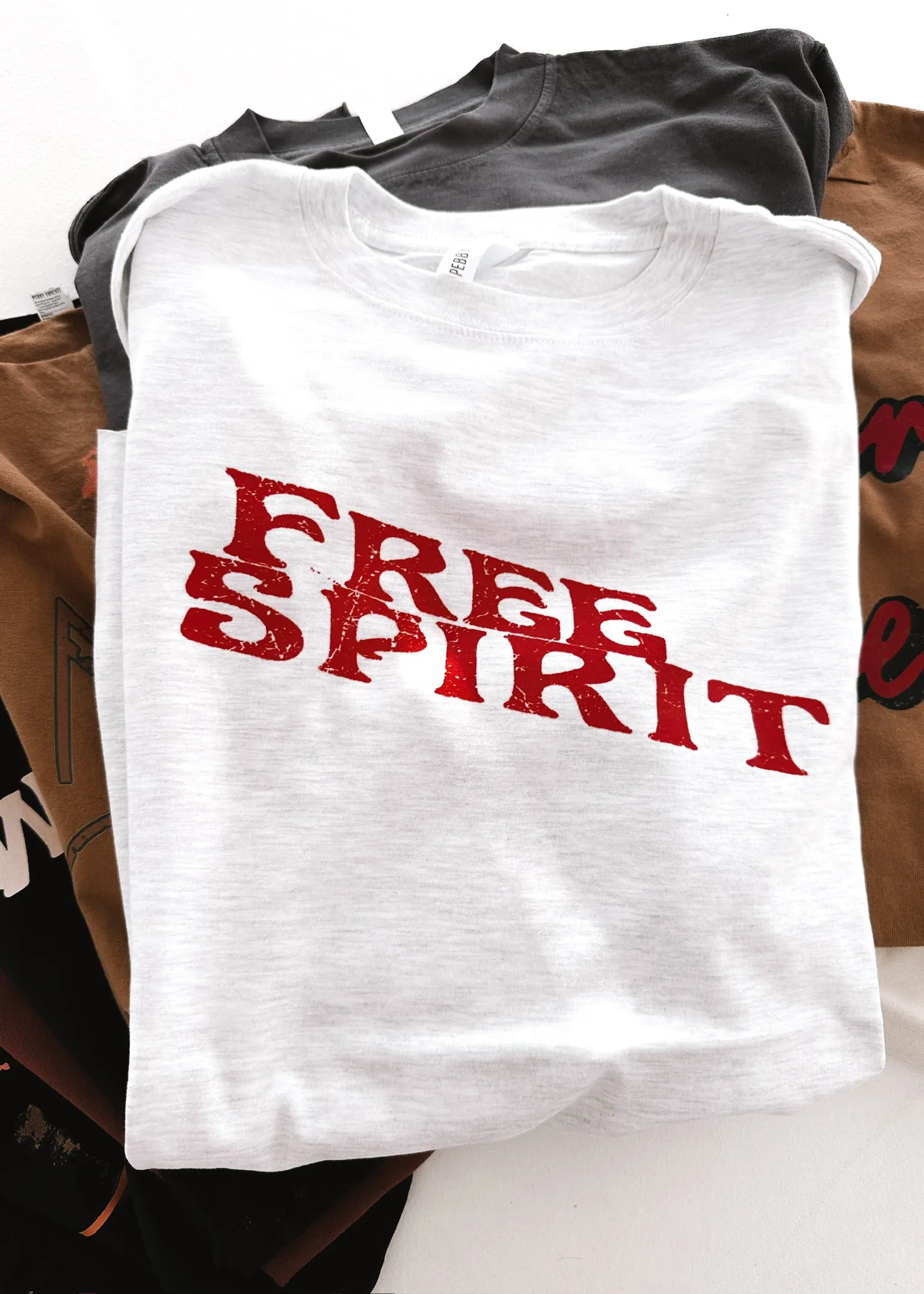 FREE SPIRIT SIDE SLIT TEE