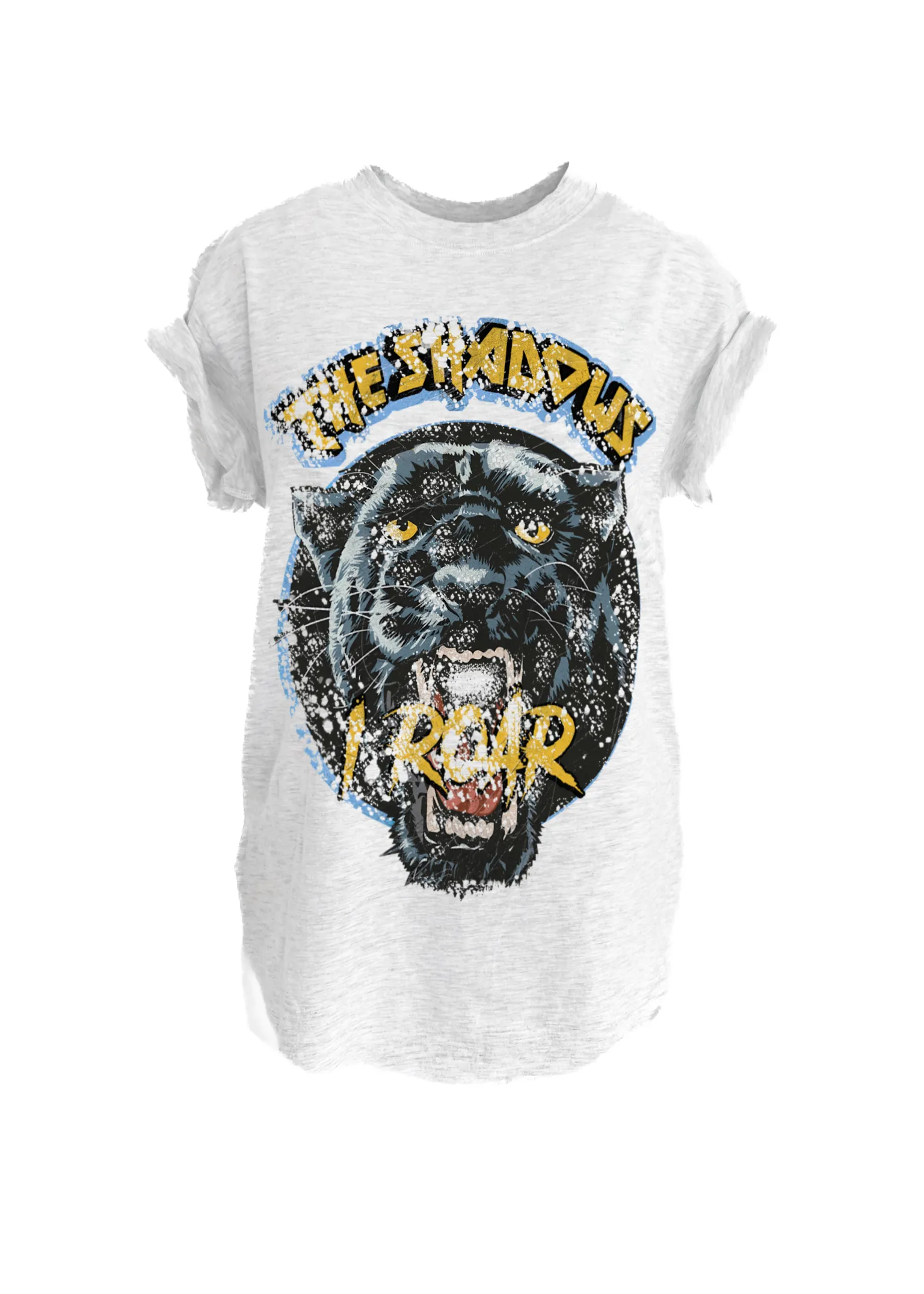FROM THE SHADOWS I ROAR SIDE SLIT TEE