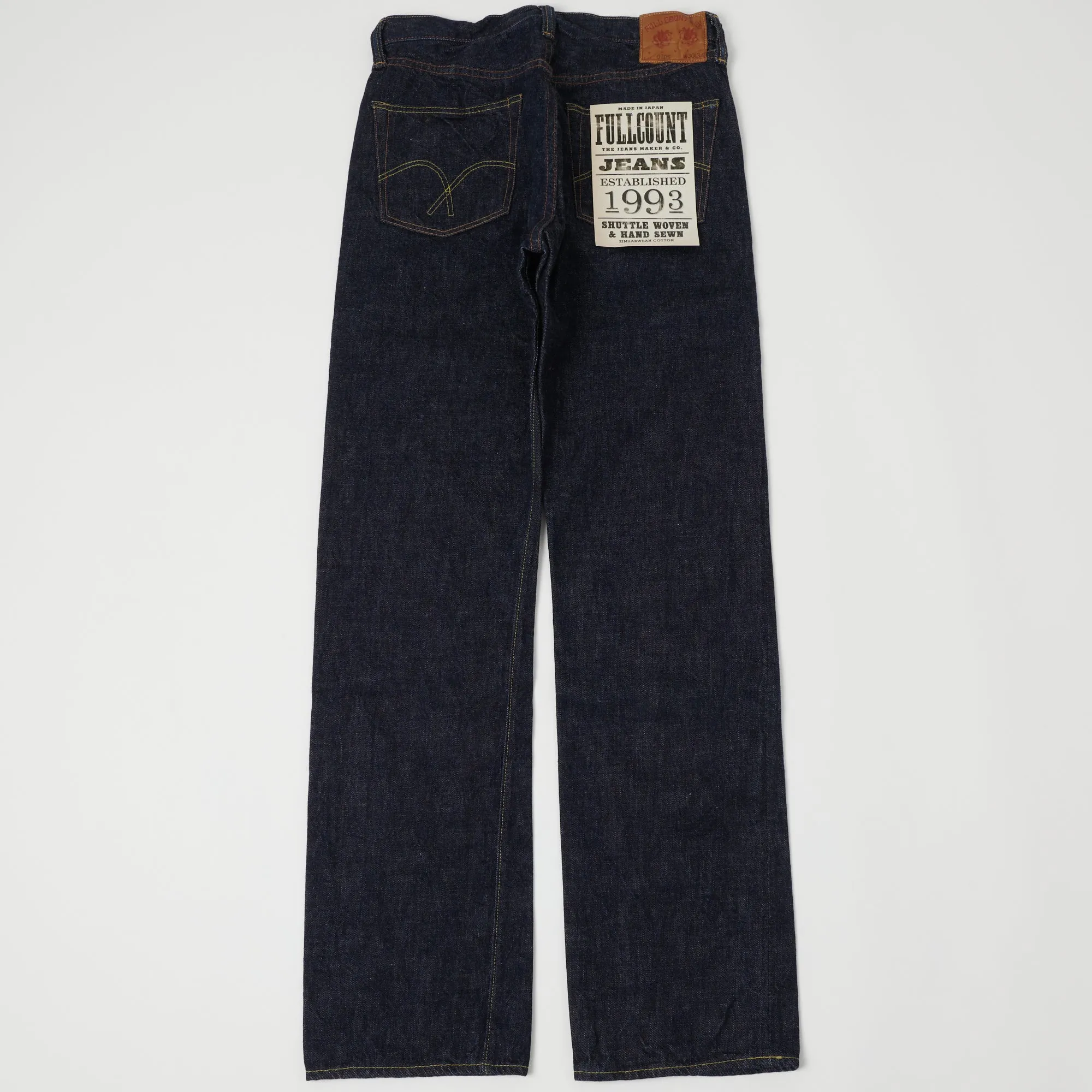 Full Count 0105W 13.7oz Loose Straight Jean - One Wash