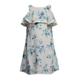 Girls Flutter Sleeve Dress