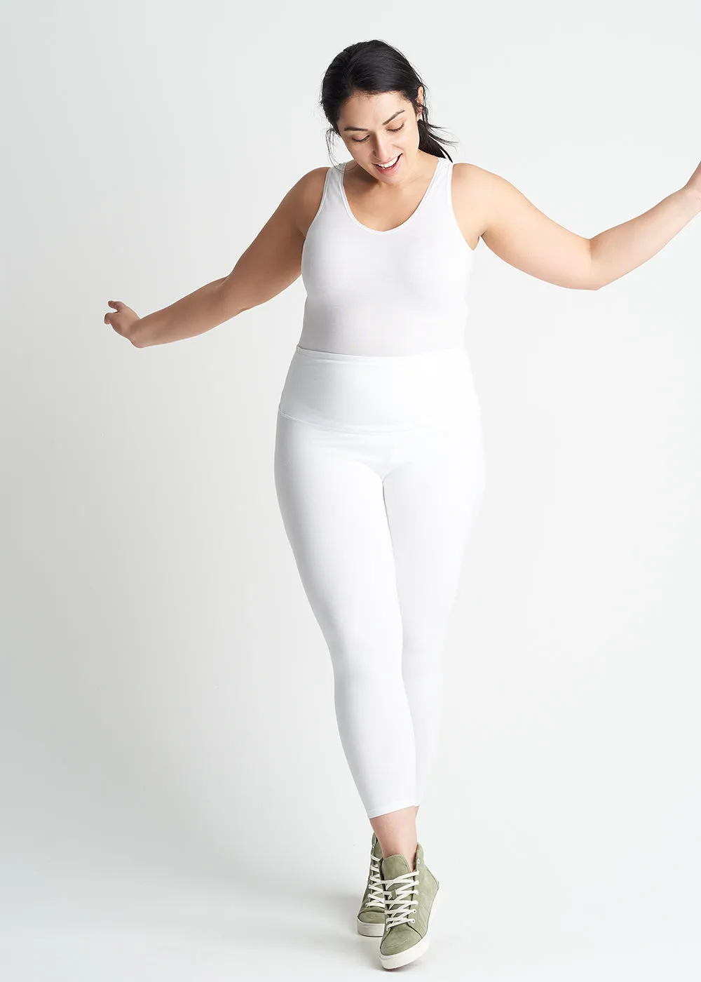 Gloria 7/8 Ankle Shaping Legging - Cotton Stretch