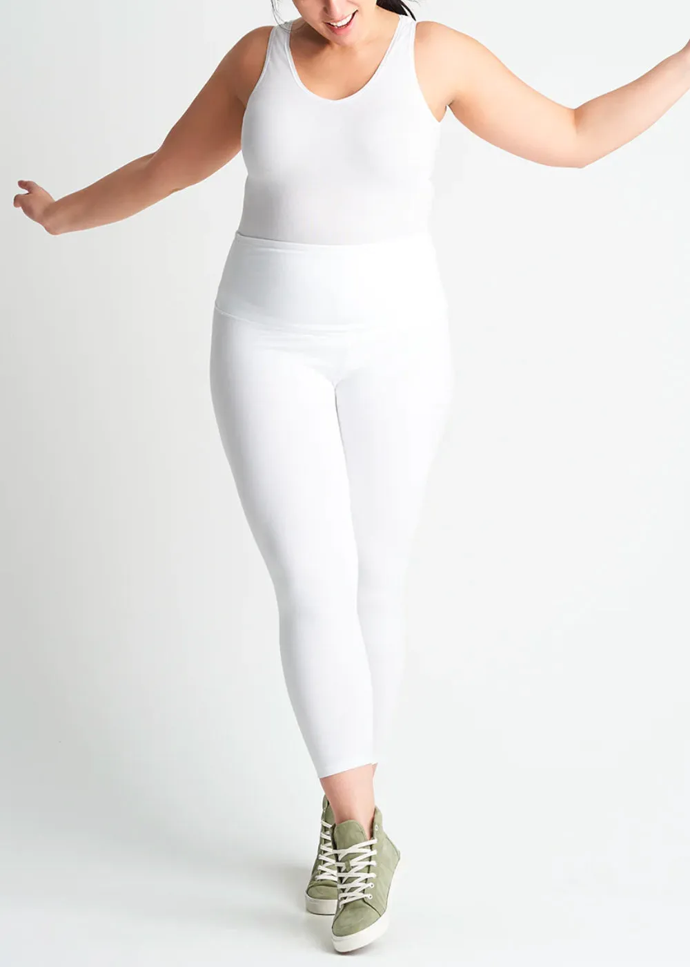 Gloria 7/8 Ankle Shaping Legging - Cotton Stretch