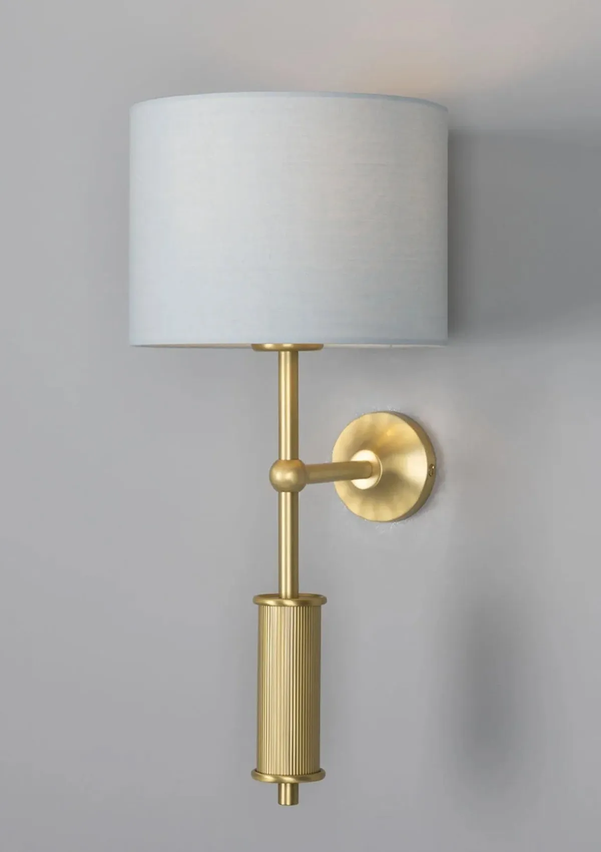Gorey Contemporary Brass Wall Light