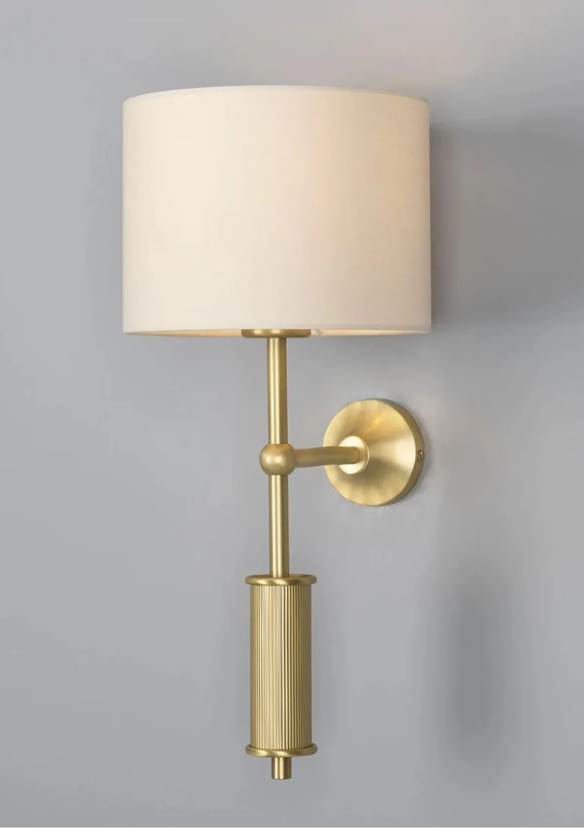 Gorey Contemporary Brass Wall Light